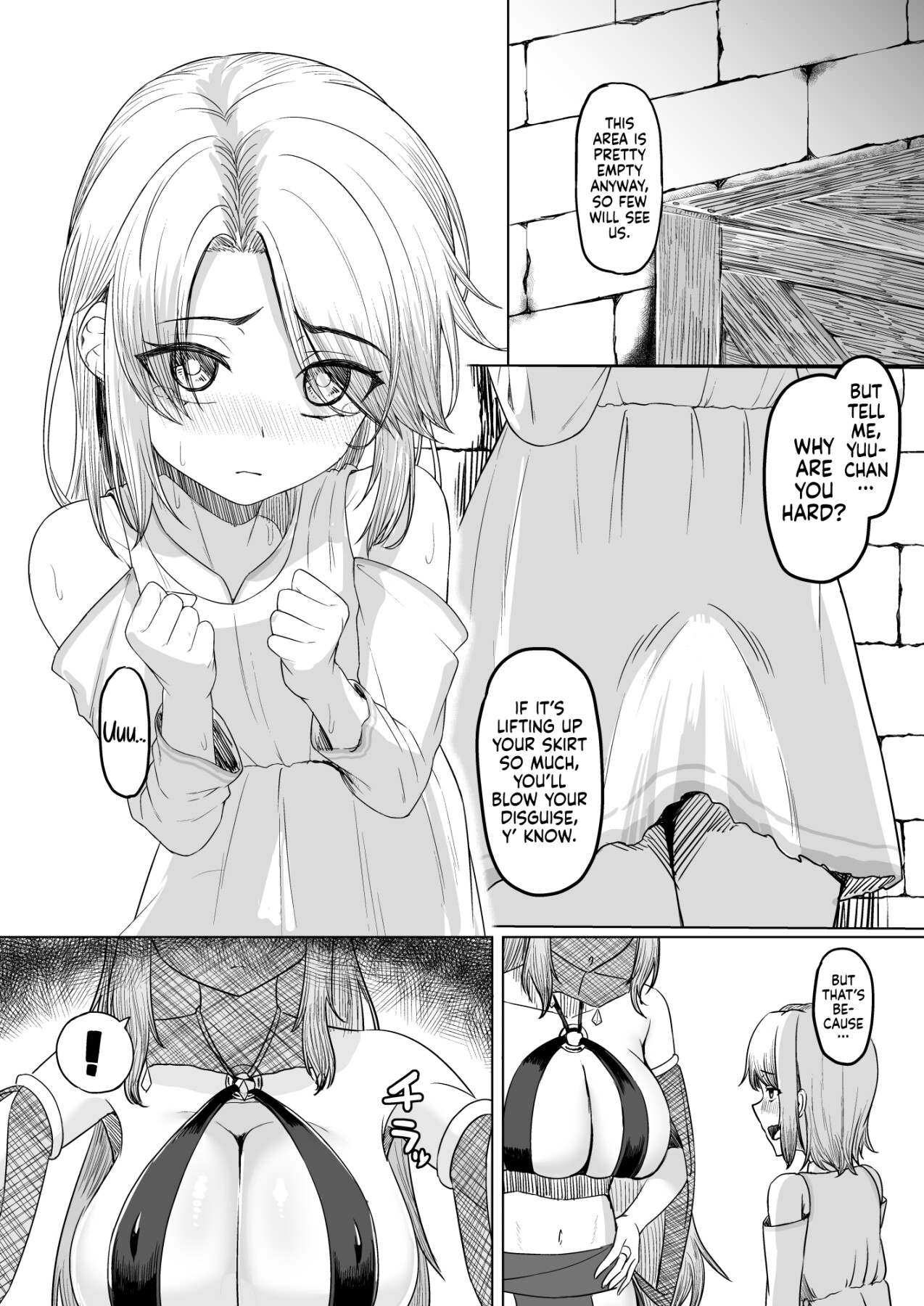 Hentai Manga Comic-Crossdressing Hero and Dancer Priestess-Read-8